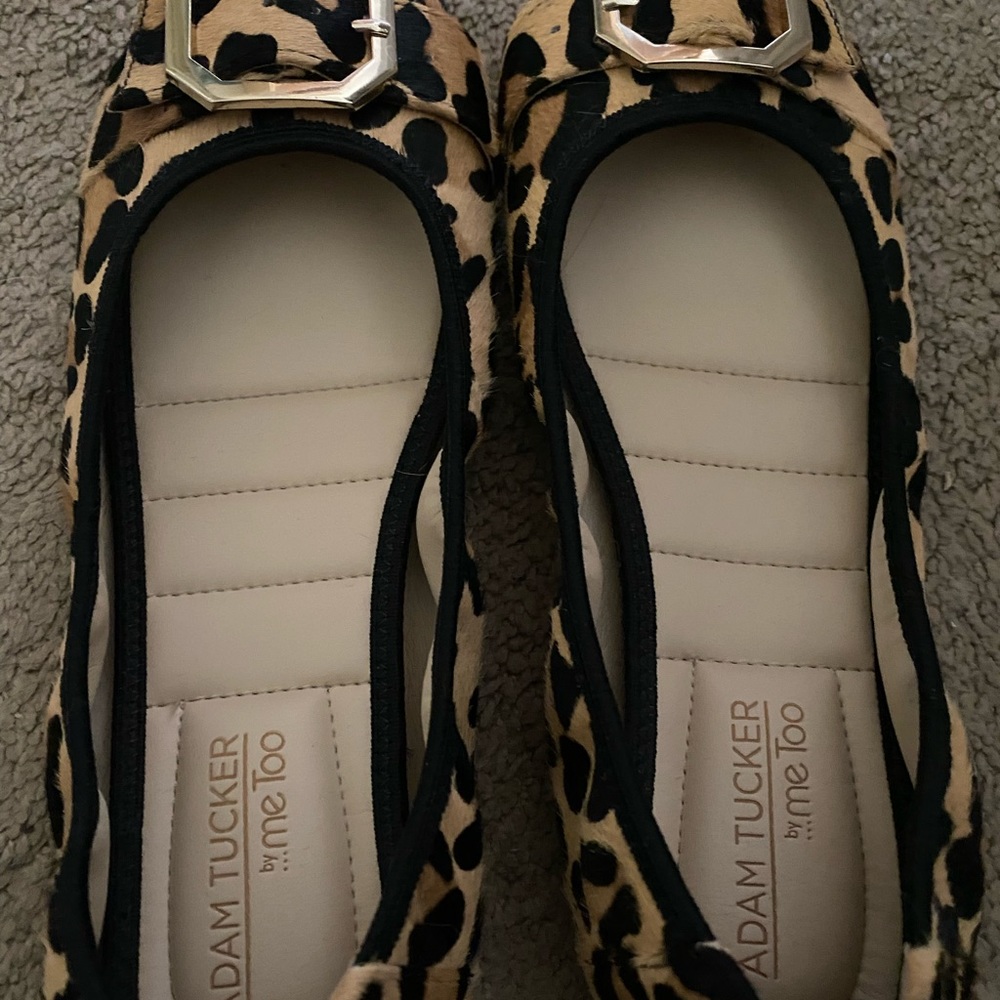 AdamTucker Leopard Print Loafers. Only worn once. Excellent condition. - Picture 2 of 4